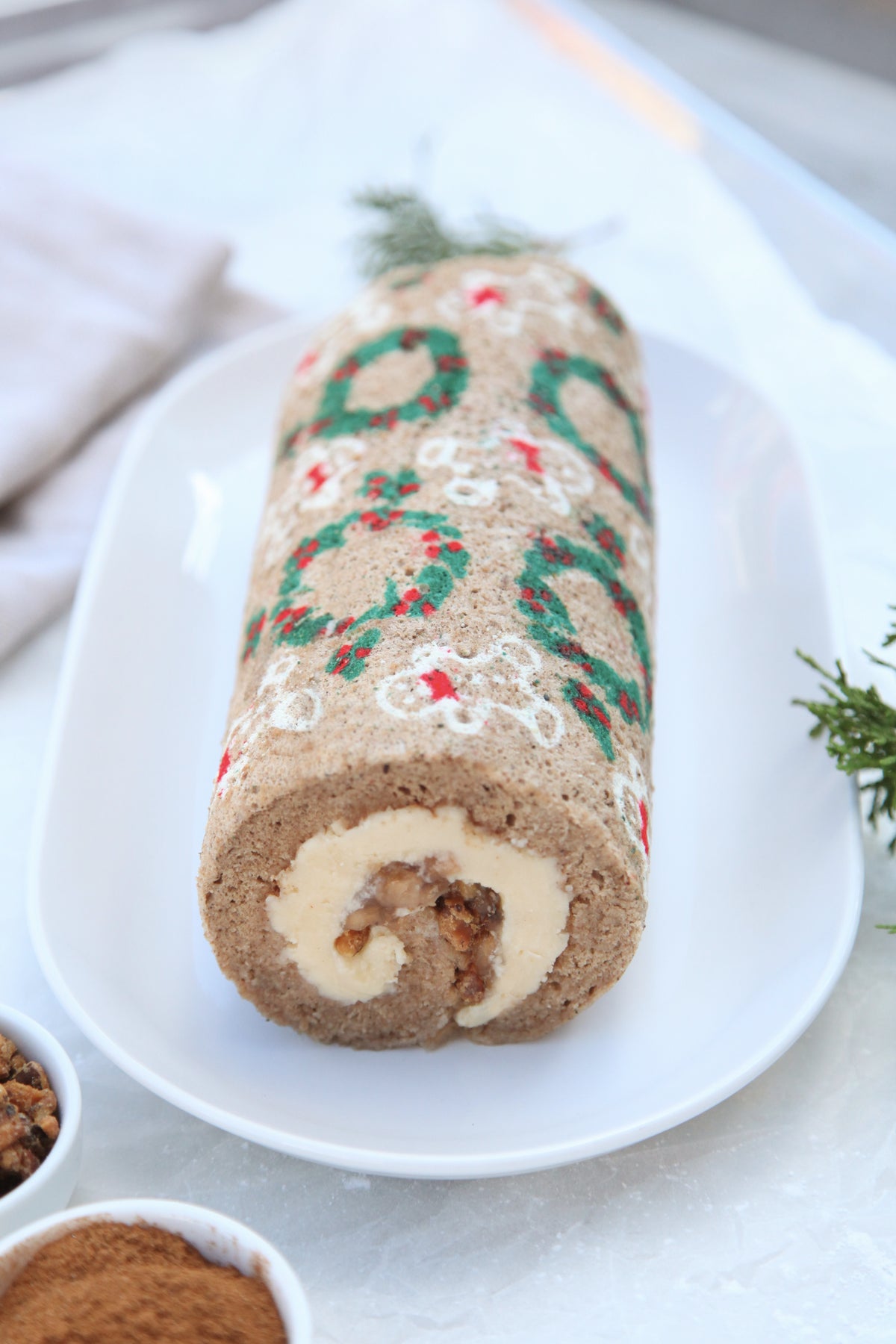 La bûche Ti biscuit