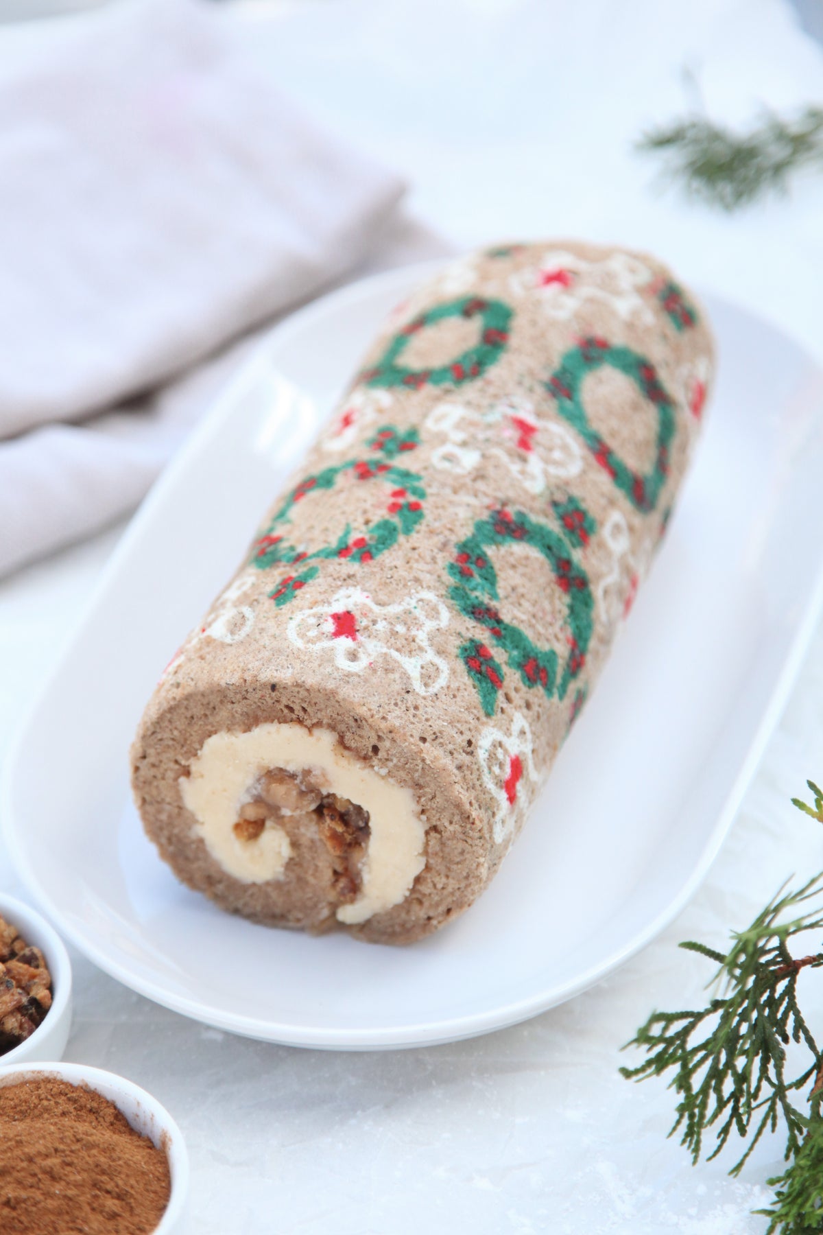 La bûche Ti biscuit