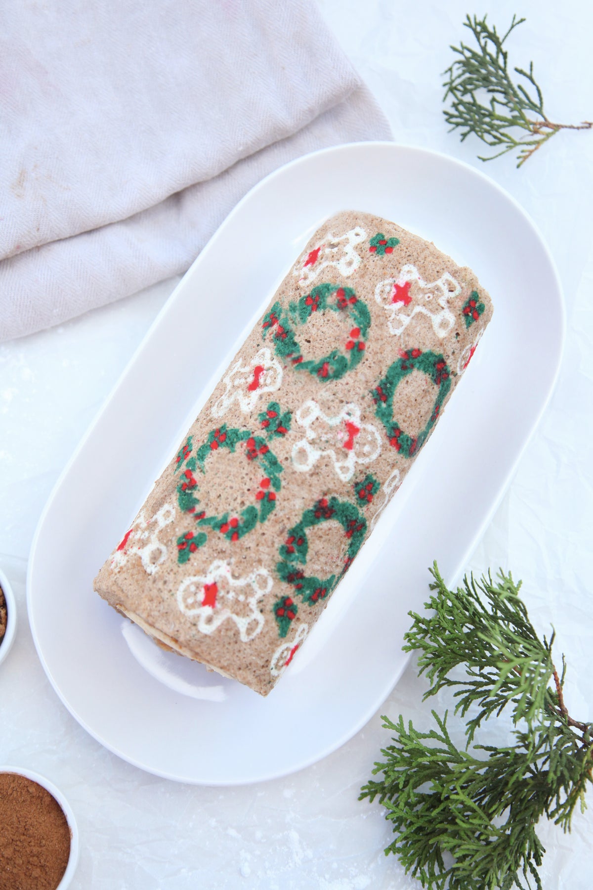 La bûche Ti biscuit